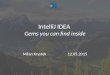 IntelliJ IDEA - Gems you can find inside