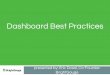 Dashboard Best Practices: Driving Efficiency with Data and Dashboards