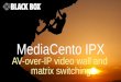 Black Box Media Cento IPX Video Wall & Matrix Switching V1