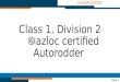 Class 1, Division 2, HAZLOC Certified Autorodder