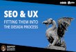 SEO & UX: Fitting Them Into the Design Process
