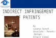 Indirect infringement of patents
