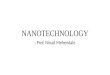Nanotechnology lecture2