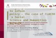 Aligning research funding to inform policy - the case of CLACSO´s social science and humanities network