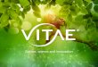Vitae Natural Nutrition - Presentation