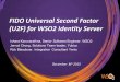 WSO2 Guest Webinar: FIDO Universal Second Factor (U2F) for WSO2 Identity Server