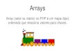 PHP Arrays - Básico | Certificação