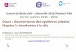 Chapitre "Introduction à la ville" - Licence Génie Civil/Génie Urbain, Polytech-Lille