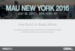 MAU New York 2016 — How Burst UA Really Works