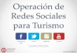 Operación redes sociales turismo