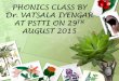 Phonics class by Dr. Vatsala Iyengar