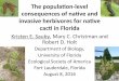 The population-level consequences of native and invasive herbivores for native cacti in Florida