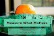 Measure what matters for your agile project