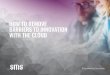 eBook - How to Remove Barriers to Innovation with Cloud