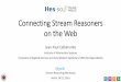 Connecting Stream Reasoners on the Web