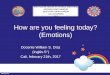 Clase inglés 5°_02-21-17_emotions