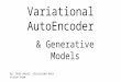 Variational autoencoder talk