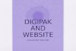 Evaluation Task One - Digipak and Website