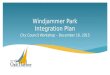 Windjammer Park Integration Plan - Council presentation