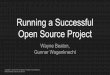 Running a Succesful Open Source Project