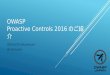 OWASPとProactive Controls 2016のご紹介