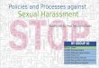 Policies & Processes against Sexual Harassment
