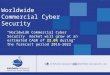 Worldwide commercial cyber security market
