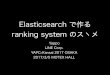 Ranking system by Elasticsearch