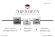 Aberdeen International Corporate Presentation July 2016