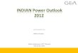 Power Scenario INDIA 2012