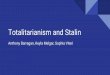 STALIN PART 2:Totalitarianism and stalin