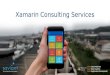 Xamarin Consulting Services | Xamarin consultant | Saviant