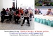 Pelaksanaan Acara Sharing Session "Employee Satisfaction and Engagement“  Kantorpos Banjarmasin, 18 Februari 2016 (Kanaidi, SE., M.Si., cSAP - sebagai Pemateri)