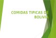 Comidas tipicas de bolivia 2