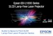 A Guide to Epson's First 3LCD Lamp-Free Laser Projector Series