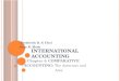 International accounting: Comparative accounting the americas and asia