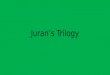 Juran’s Trilogy
