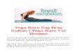 Yoga Burn Zoe Bray Cotton | Yoga Burn For Women