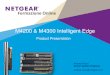 Webinar NETGEAR - Nuovi Switch ProSafe Full Managed M4200 & M4300
