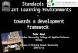 Standards for Smart Learning Environments