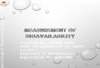 Measurement of bioavailability