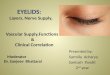 Anatomy of Eyelids & Its Clinical Correlations