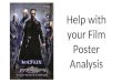 Film poster analysis help sheet