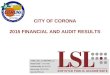 Dec. 17, 2015 City Council Presentation of 2015 Audit Results and Financial Analysis