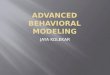 Advanced behavioral modeling chapter 4 of omd