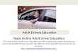 Online parent taught driver ed