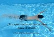 Daniel Rangel Barón: ¿Por qué nadar es tan bueno para la salud?