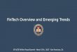 SFACFE - FinTech Fraud Summit 2017 - "FinTech Overview and Emerging Trends"