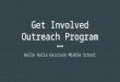 Get involved outreach program