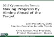 SANS Webcast | 2017 Cybersecurity Trends: Aiming Ahead of the Target to Increase Security